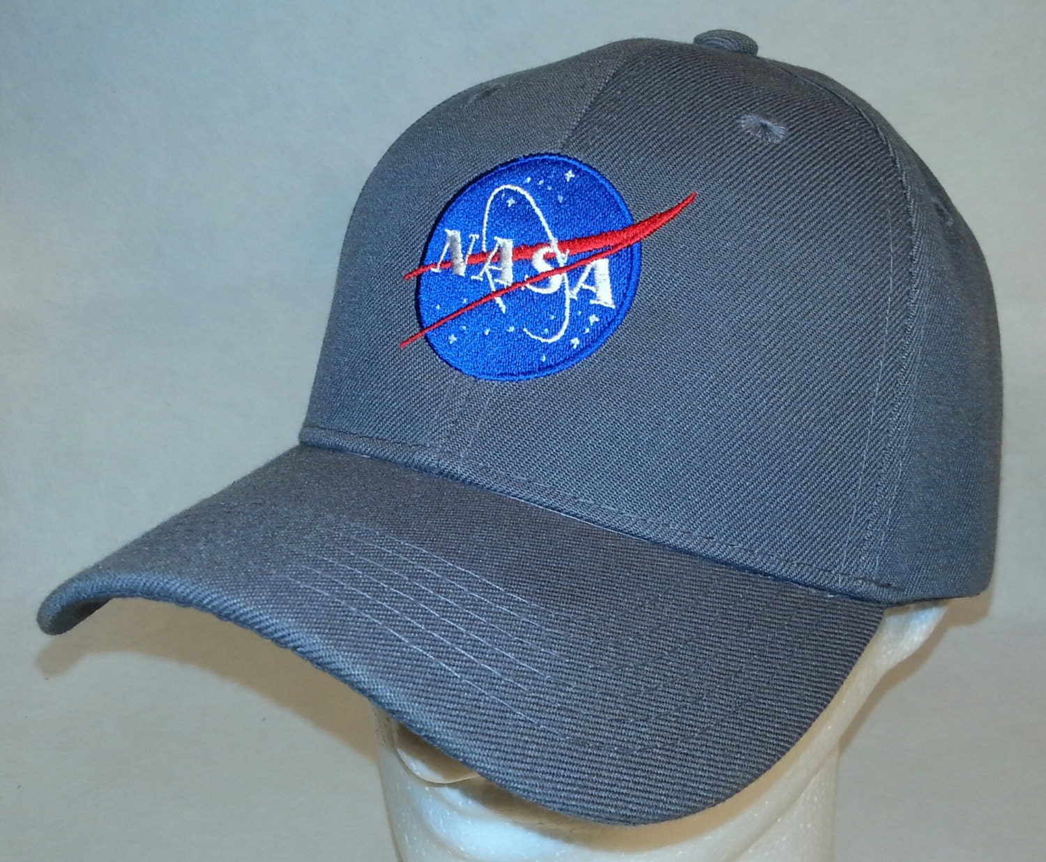 NASA Meatball Logo Baseball Hat cap OSFM Velcro Back 7 Colors