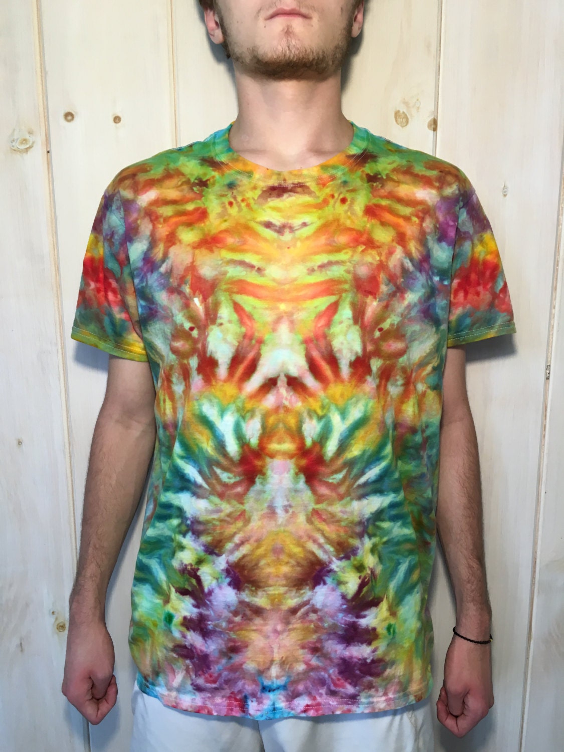 can you tie dye a dry shirt