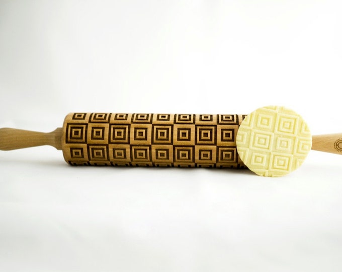 MAZE CHOCOLATE rolling pin, embossing rolling pin, engraved rolling pin for a gift, gift ideas, gifts, unique, autumn, wedding