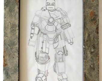 Iron Man Mark 1 Blueprints Marvel