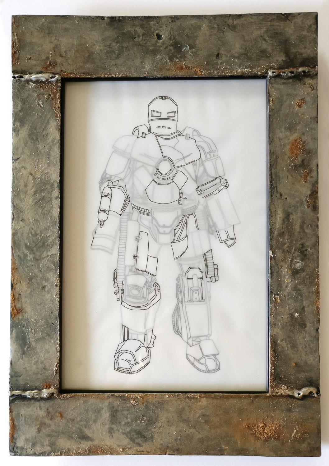 Iron Man Mark 1 Blueprints Marvel