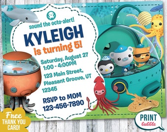 Octonauts Party Invitations Free 10