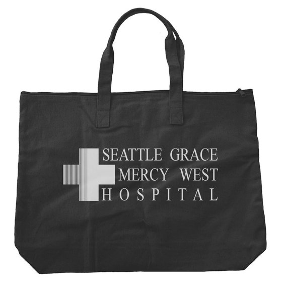 Seattle Grace Mercy West Hospital Tote bags. by chickenrunner