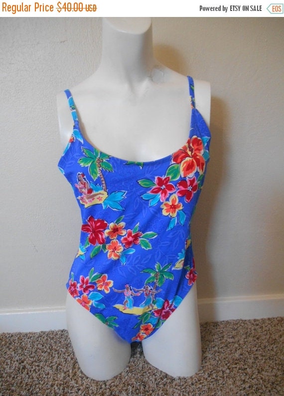 vintage 90s Swimsuit bathing suit by ATELIERVINTAGESHOP