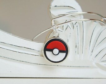 Pokeball Pokemon Adjustable Bangle Bracelet - Style #17