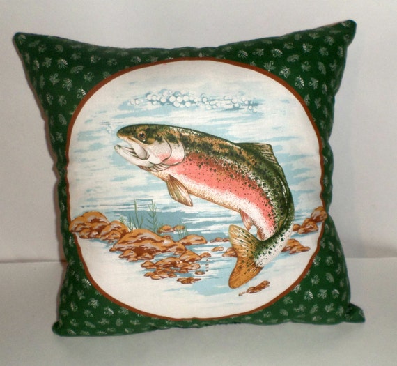 giant trout pillow