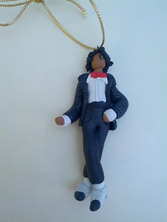 Michael Jackson Billie Jean Christmas Ornament By Celticforestclay