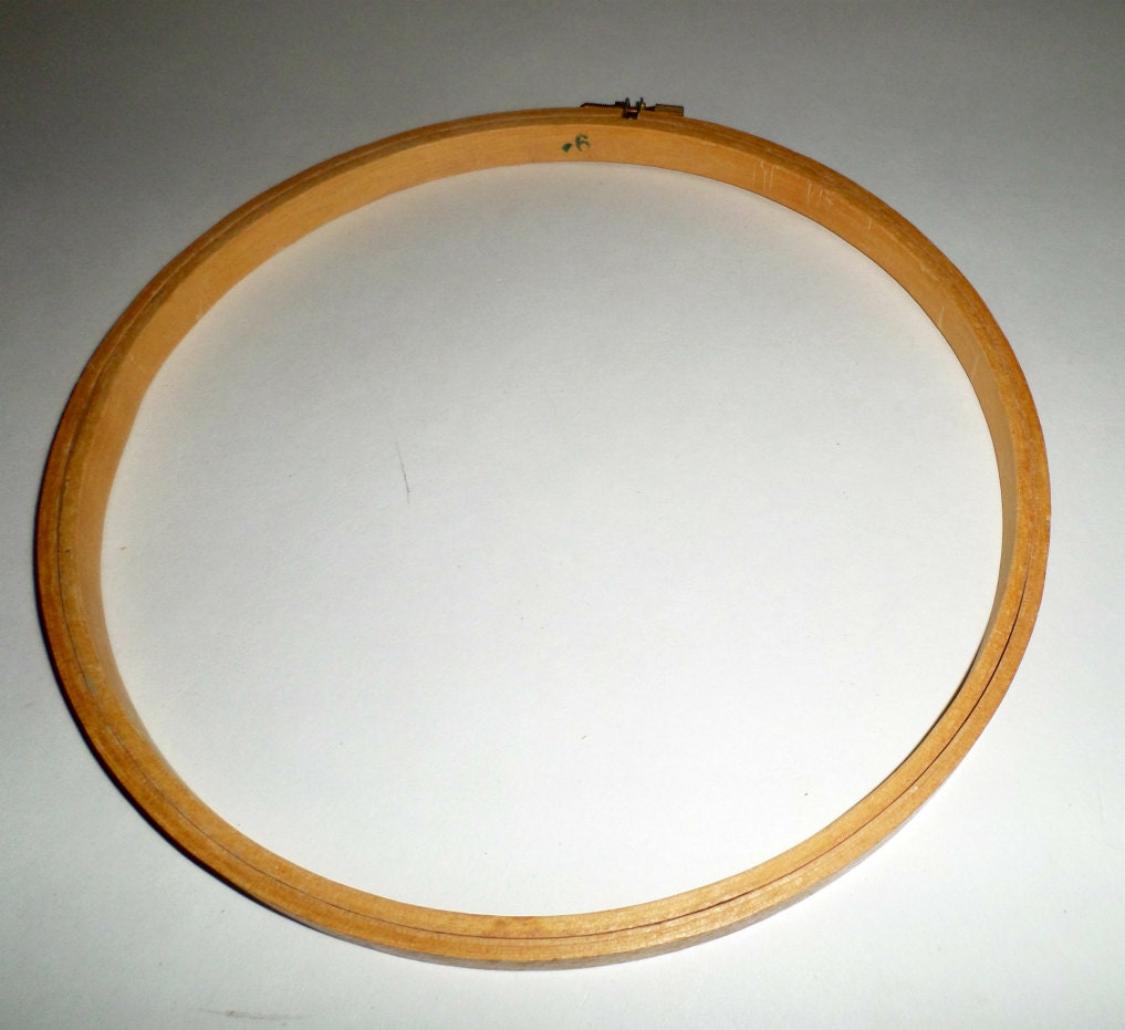 9 inch Wood Embroidery Hoop Large Wooden Hoop Hand