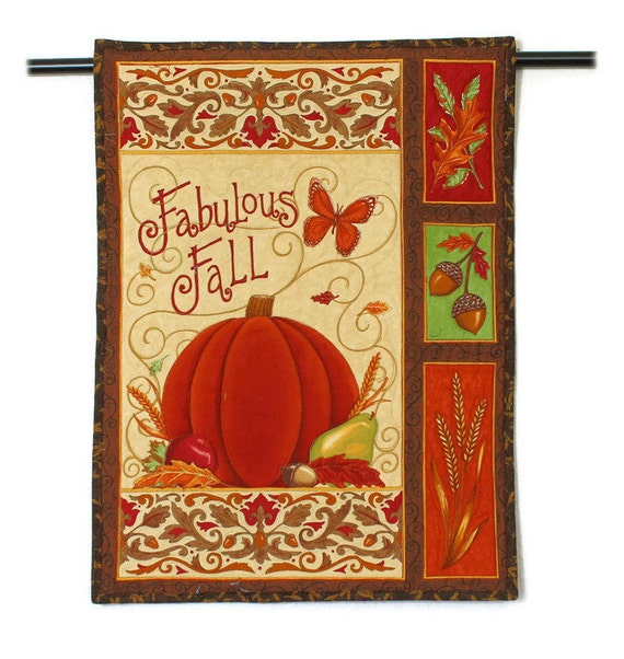 Fall Wall Hanging Autumn Wall Quilt Quilted Wall Decor