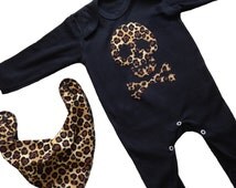 Owl Gray Romper With Cap And Bandana