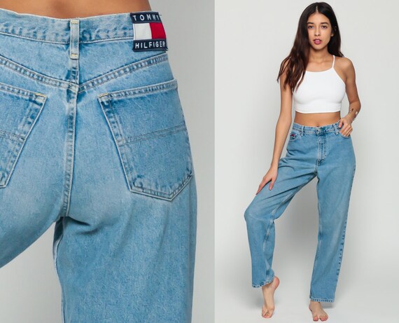 tommy hilfiger mom jeans