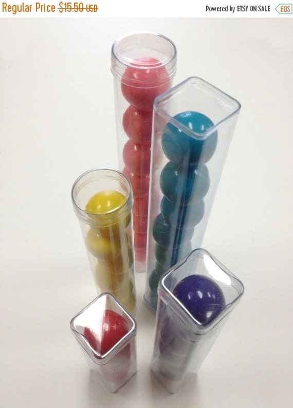 FLASH SALE 50 OFF 25 Clear Fda Plastic Square by InTheClear