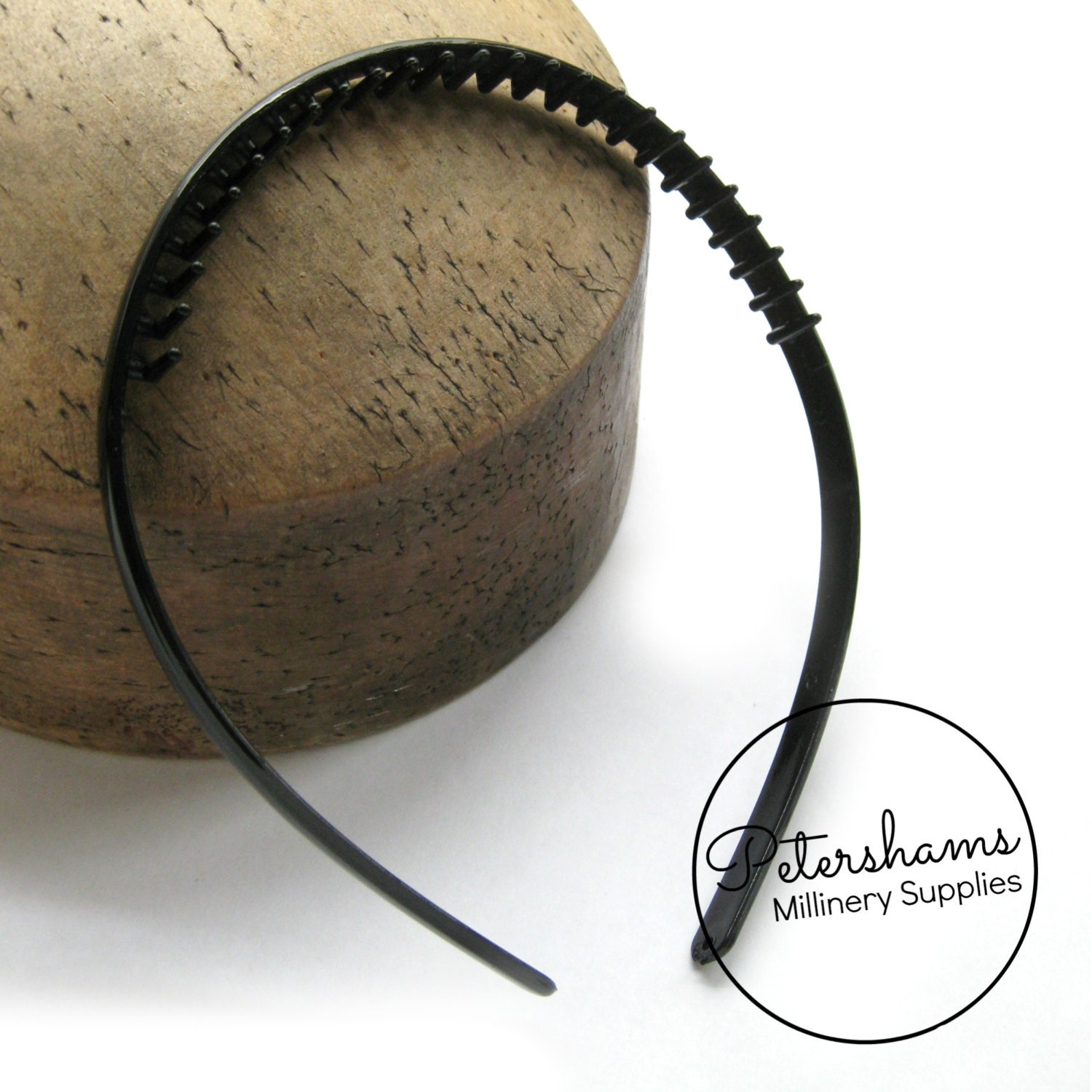 Plastic Headbands with Teeth for Fascinators and Millinery