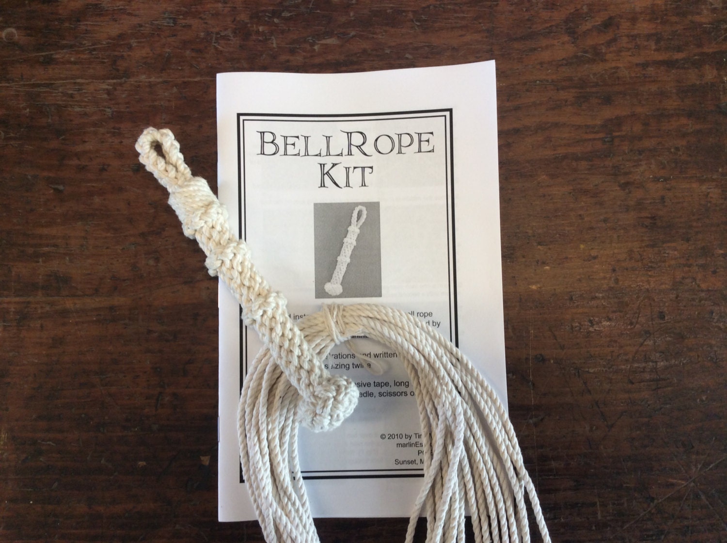 How To Make a Bell Rope Lanyard Kit Instructions