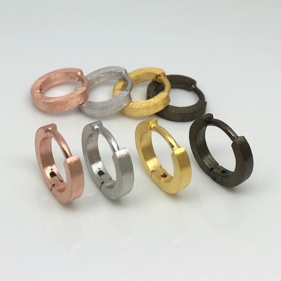 16 gauge hoop earrings 16 gauge cartilage earrings men's