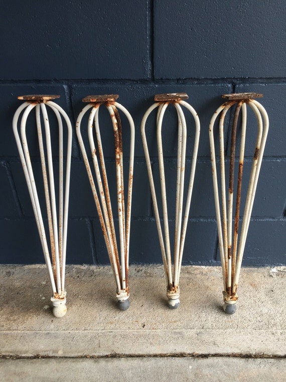 Vintage wrought iron legs