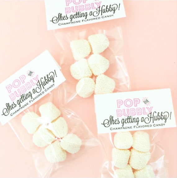 Champagne Jelly Party Favor Candies 