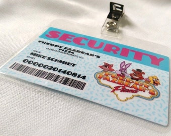 Five Nights at Freddy's Fazbear's Fright Security ID