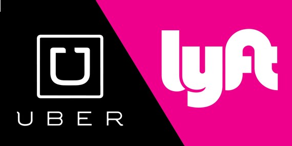 Uber Lyft Combo Decal set of two Made in USA Made to Last