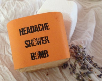 Headache Relief Shower Bomb - Aromatherapy - Spa Treatment