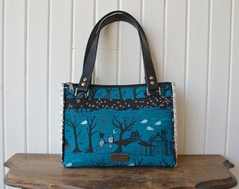 The Dandelion Double Zip Handbag - PDF Sewing Pattern