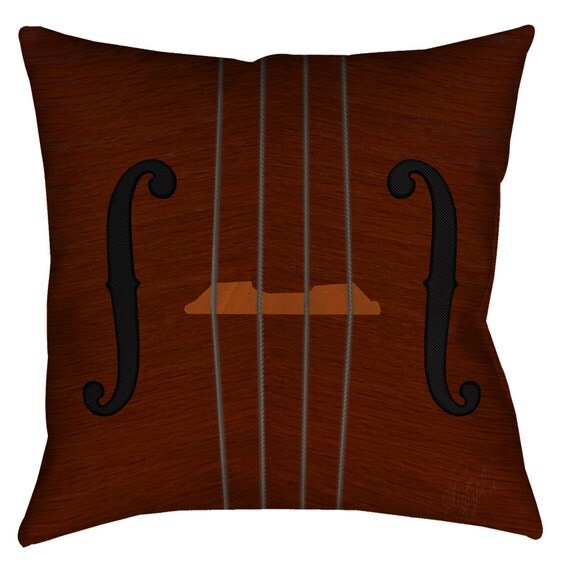 VIOLIN VIOLA CELLO Throw Pillow 14 16 or