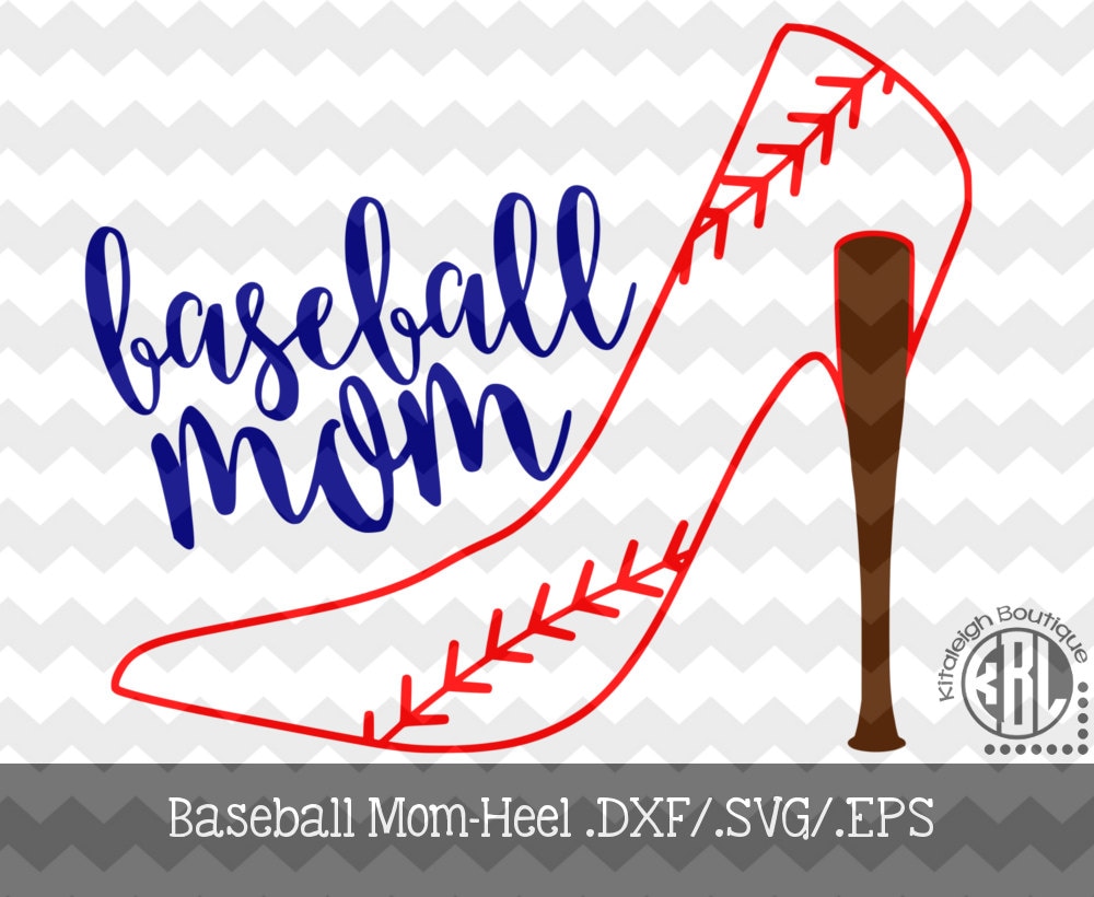 Download Baseball Mom-Heel File INSTANT DOWNLOAD in dxf/svg/eps for use
