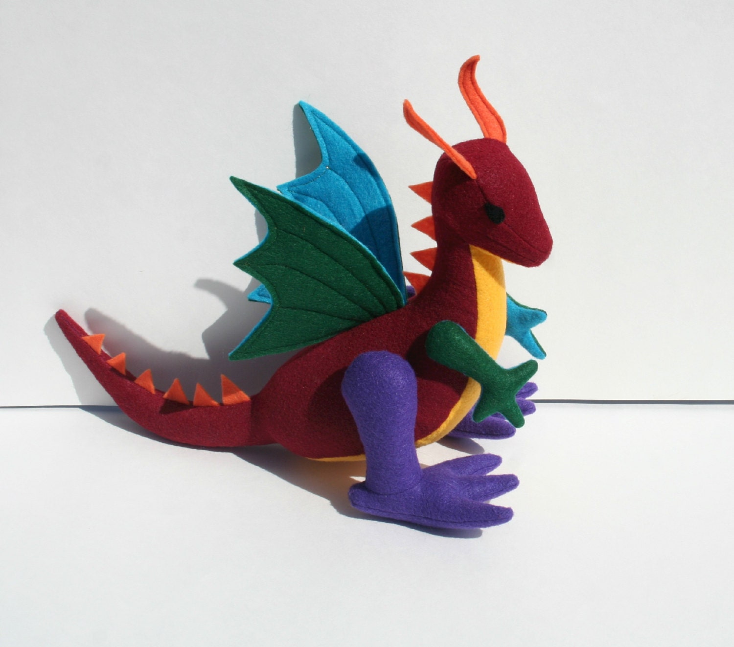Rainbow Dragon Fantasy Plush XMas Deadline November 15th