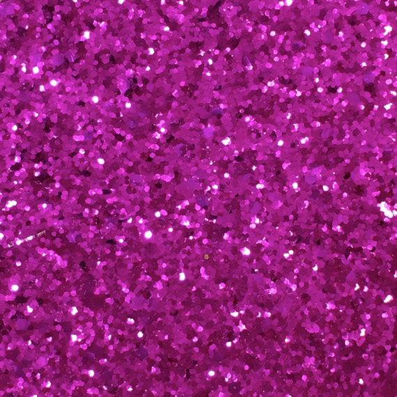 Purple/Magenta Chunky Glitter Fabric SHEET 25cm x 30cm