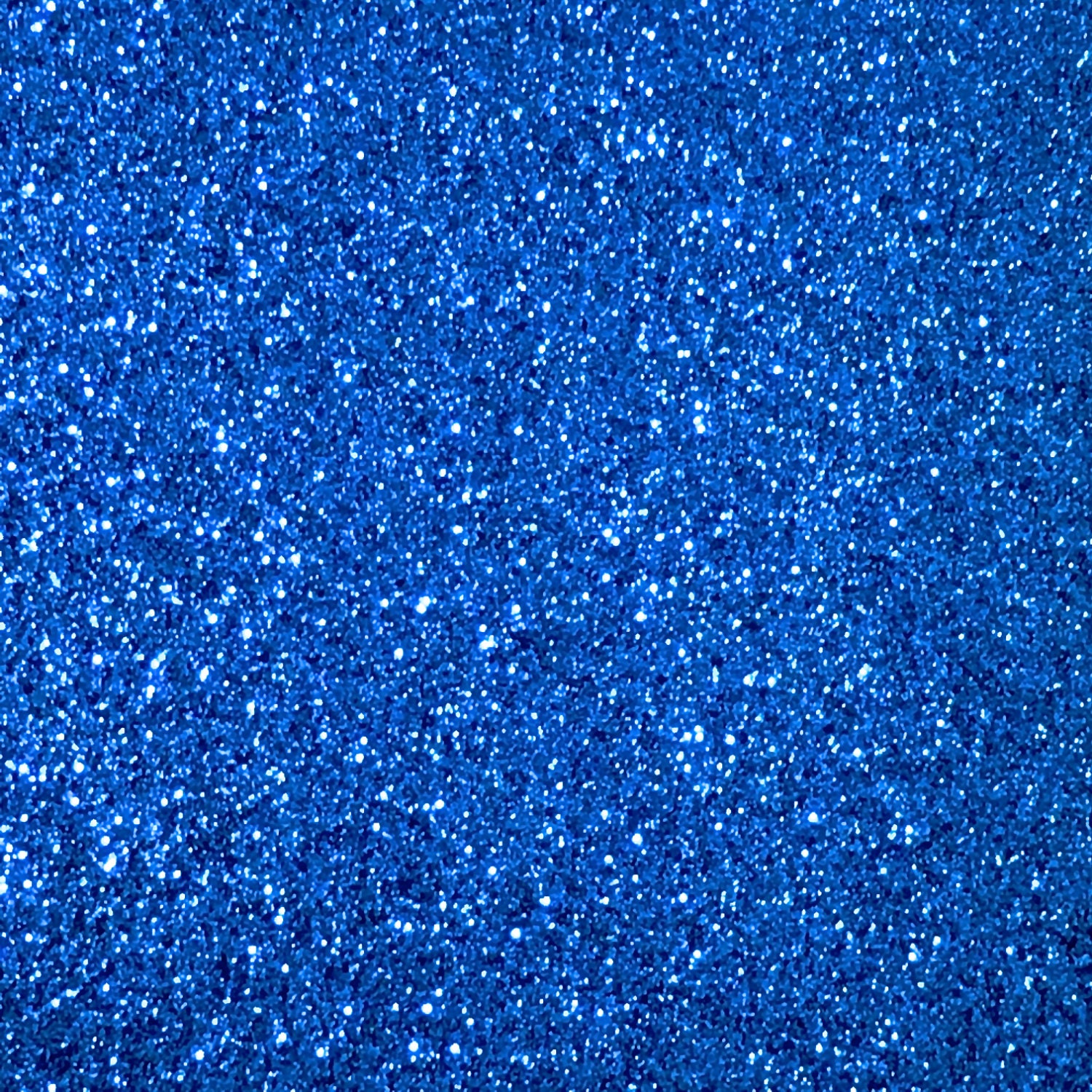 Royal Blue Fine Glitter Fabric SHEET 25cm x 30cm