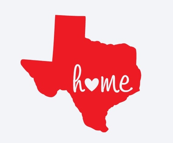 Download Items similar to Texas Decal, Texas Home Decal, Monogram ...