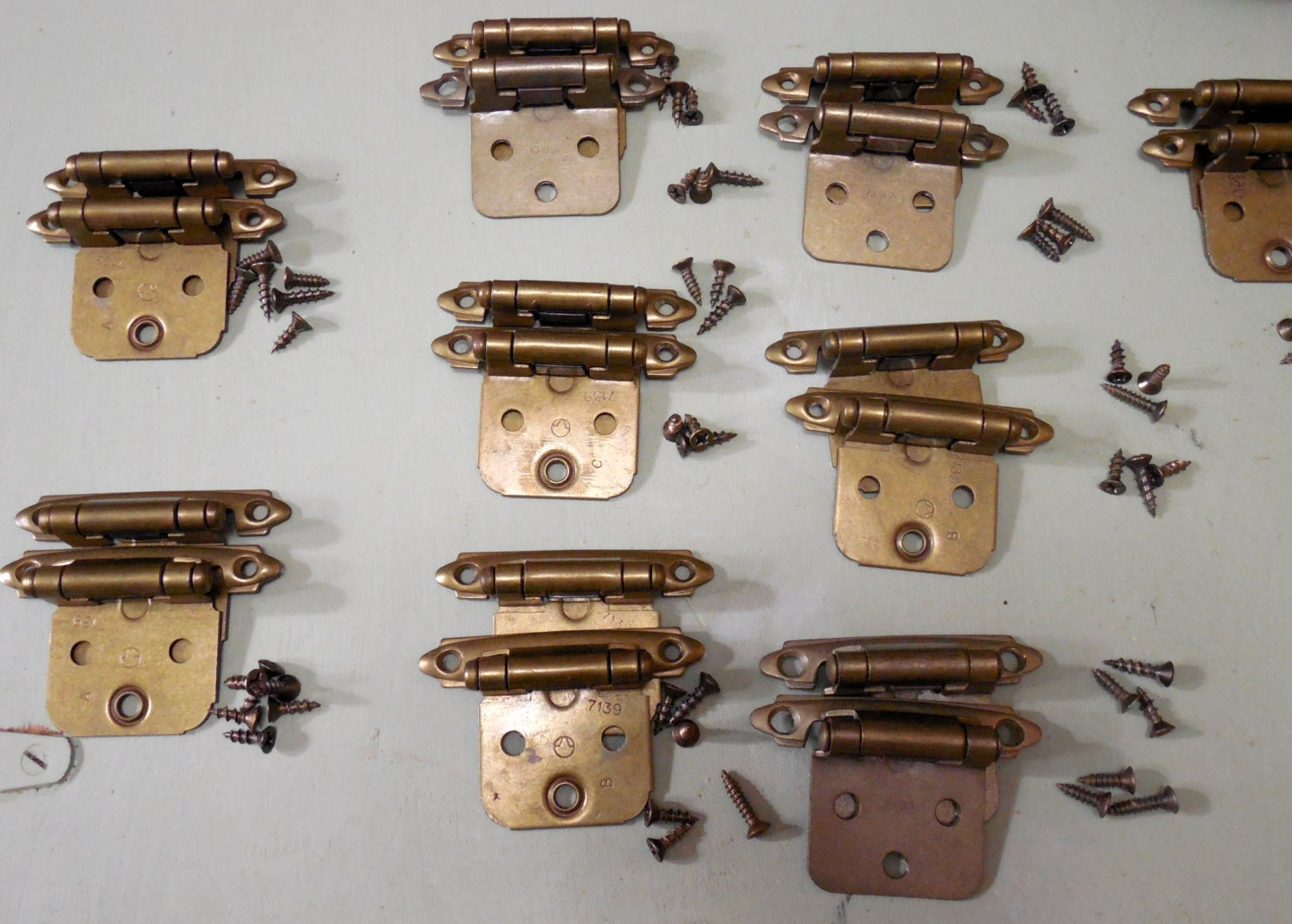 Furniture Hinges with Screws Hardware