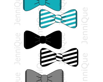 Printable Bow Tie, Bow Tie Cut Outs, Bow Tie Baby Shower Decoration, 1st Birthday Bow Tie Decor, Photo Booth Ideas #BT02