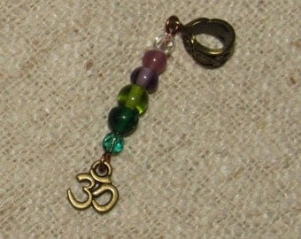 Dreadlock Bead Ohm Om Omh Dreads Cuff Wrap Bohemian Dreadlock Jewelry Jewellery Dangle Dread Beads Tribal Hippie Hippy Festival Boho Hair