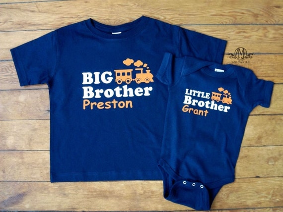 Big brother and little brother matching shirts Clearance