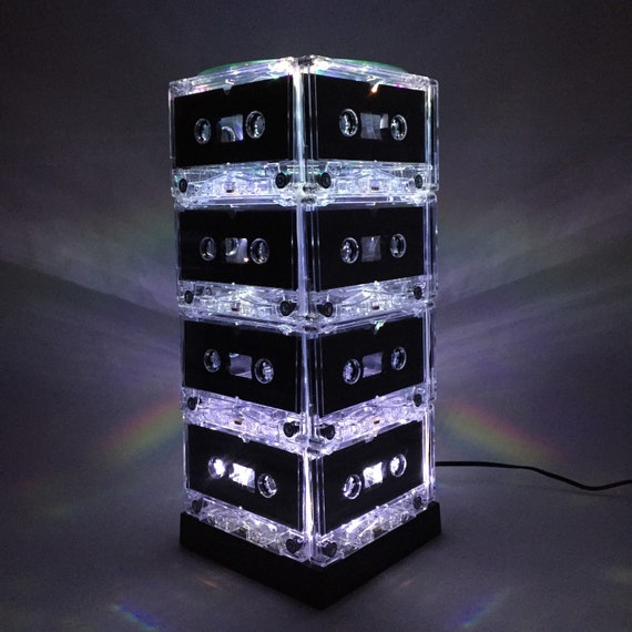 Plug in Mixtape Light WHITE Cassette Tape Lamp Mood Light Music Lover Pop Culture Il_570xn