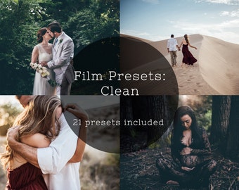 Film Presets: Clean & Matte Lightroom Presets