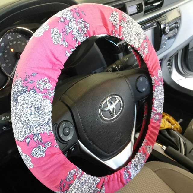 Steering Wheel Covers by EmbellishMePattyV on Etsy