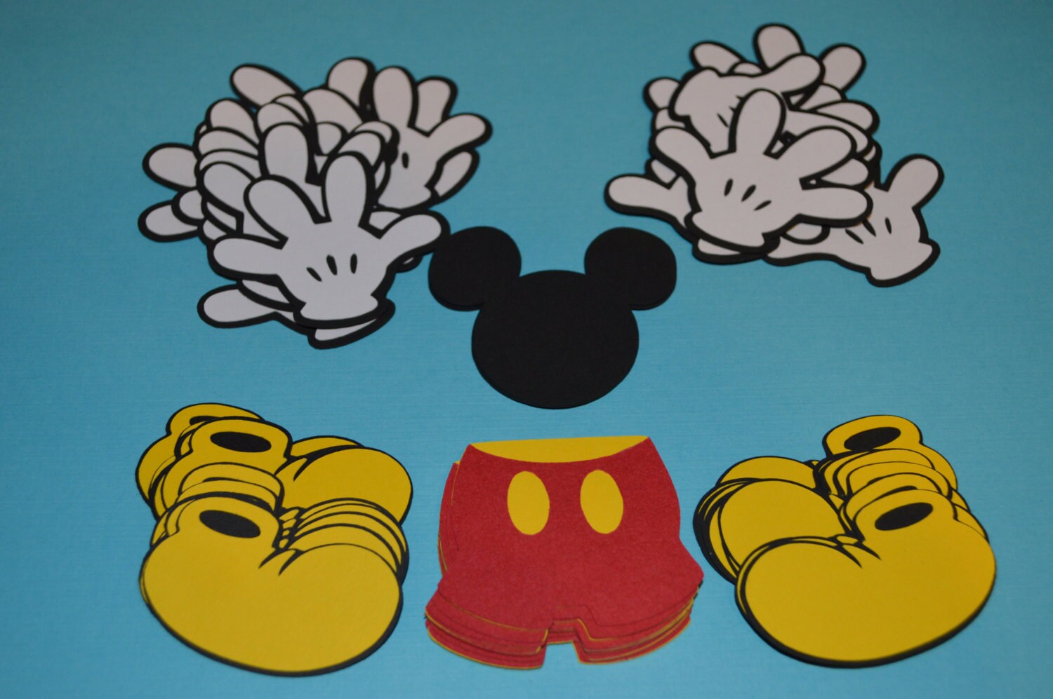 Mickey Mouse Die Cuts 60 2
