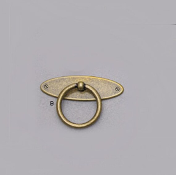 Antique Brass Ring Pulls DIY Project by