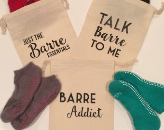 Barre Sock Bag - Barre - Pilates - Sticky Sock Bag