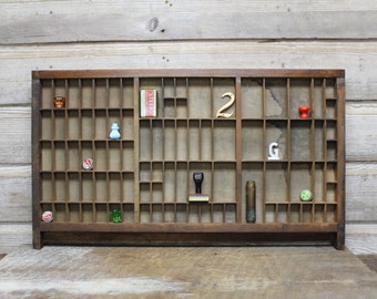 Vintage Industrial Printer's Trays