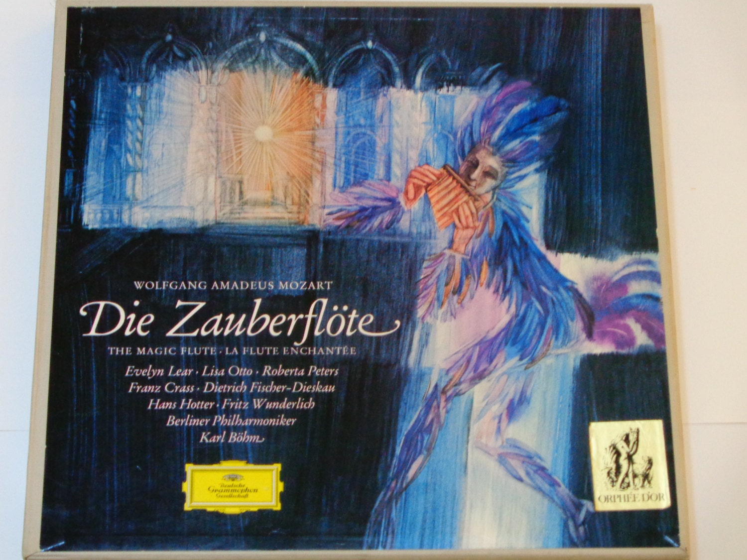 Mozart Die Zauberflote The Magic Flute w/Libretto Deutsche