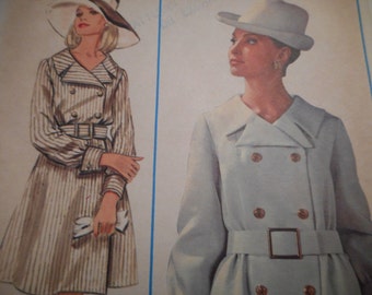 Vintage 1960's Butterick 4767 Dress Sewing Pattern, Size 8 Bust 31 1/2