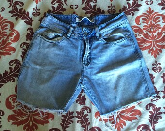 Vintage Distressed Cutoff Diesel Brand Denim Shorts