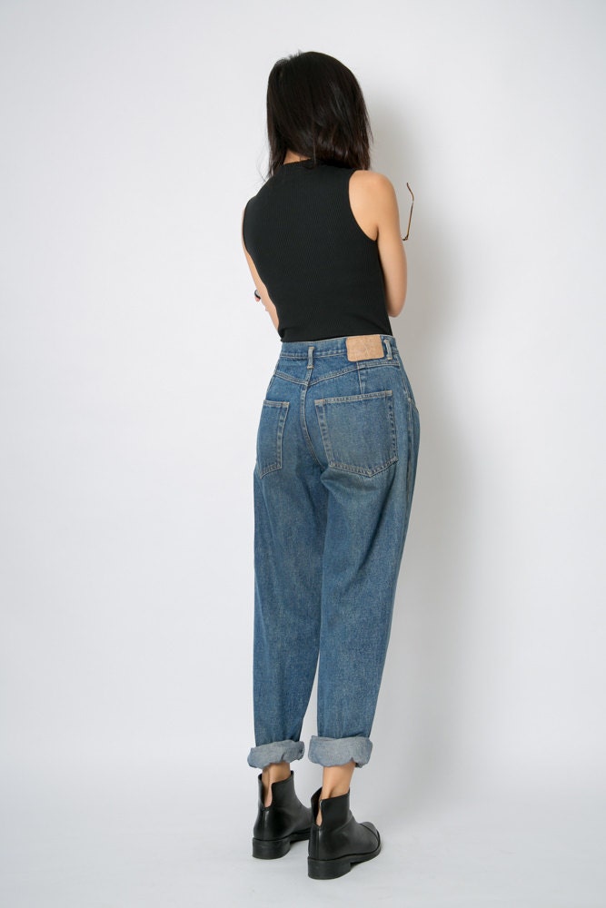 80s baggy jeans