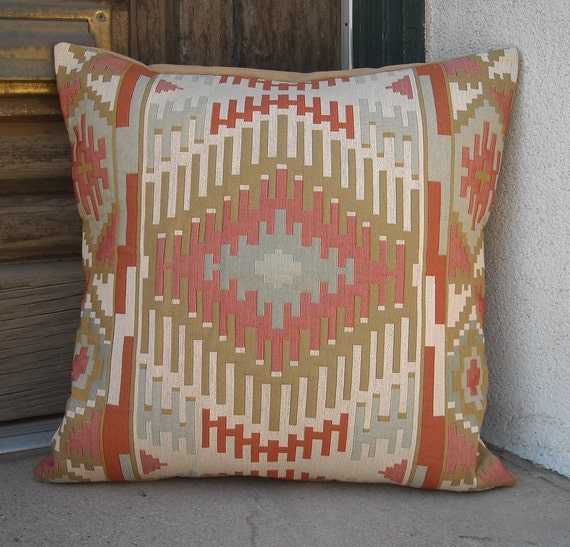 Southwestern Pillow Cover 18 x 18 to 24 x