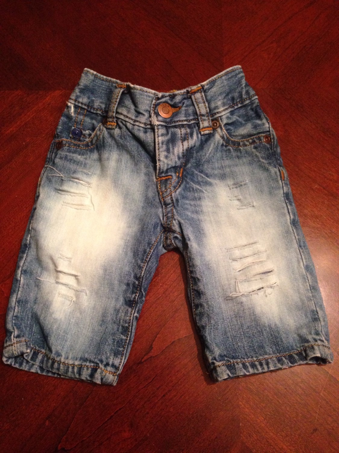 distressed baby girl jeans