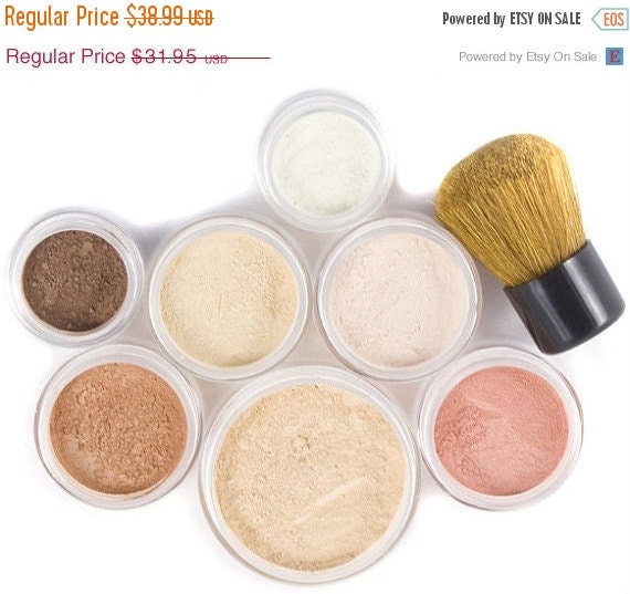 30 OFF Mineral Makeup Kit Pure Natural by BeneficialMineralsCo