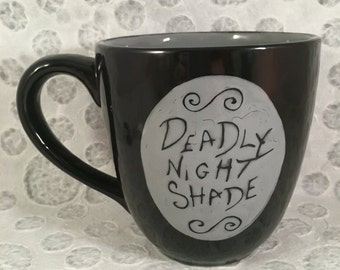 Nightmare Before Christmas Mug, Sally's Jars Insipred Mug